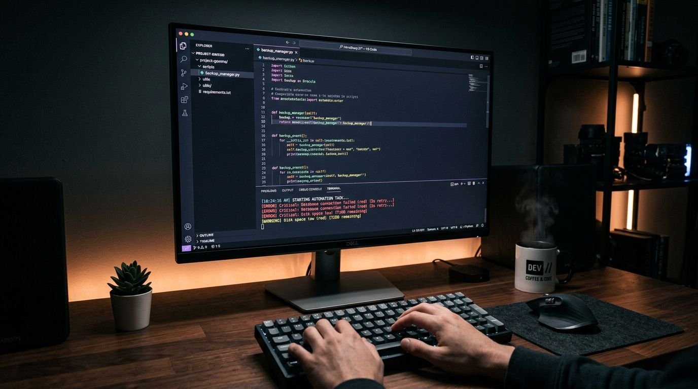 Python Automation & Backend Terminal